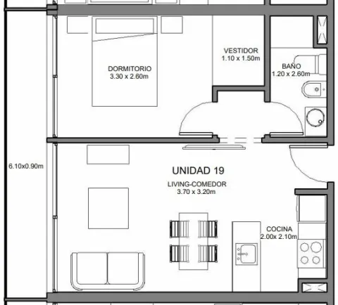 Departamento en Playa Brava — foto 8