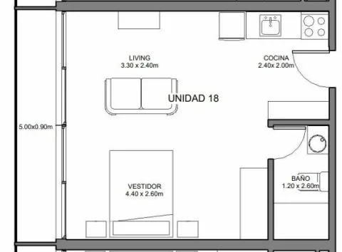 Departamento en La Barra — foto 7